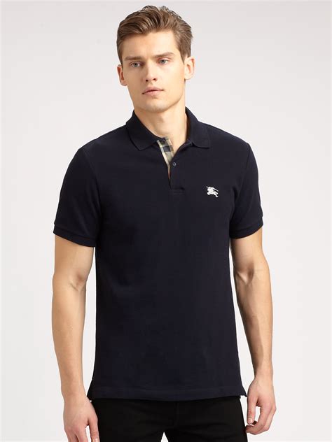 burberry men's polo|Burberry men's polo sale.